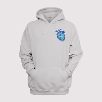 Kalp Baskılı  Sweatshirt