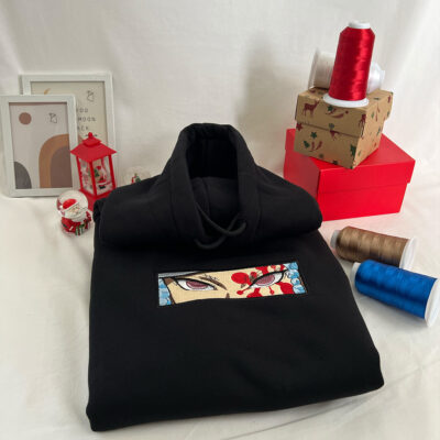 Tengen Eyes Anime Baskılı Oversize Sweatshirt