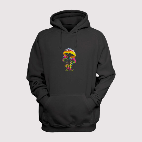 Renkli Mantar Sweatshirt Hoodie - Görsel 2