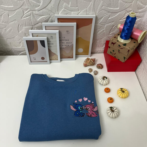 Lilo Baby Angel Love  Özel Baskılı Sweatshirt - Görsel 2