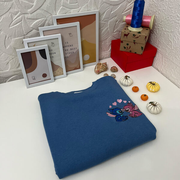 Lilo Baby Angel Love  Özel Baskılı Sweatshirt