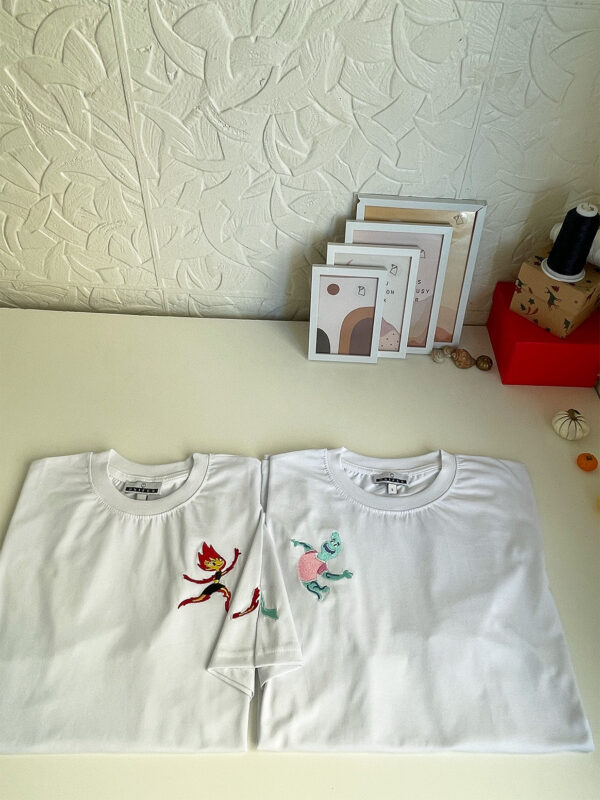 Ember ve Wade Sevgili Tshirt - Görsel 2